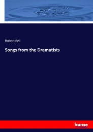Songs from the Dramatists - Cover