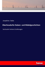 Oberheudorfer Buben- und Mädelgeschichten - Cover