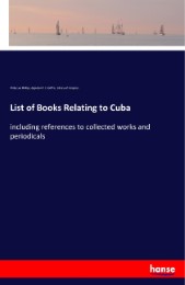 List of Books Relating to Cuba - Cover