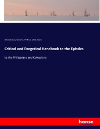 Critical and Exegetical Handbook to the Epistles