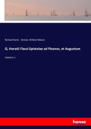 Q. Horatii Flacci Epistolae ad Pisones, et Augustum - Cover