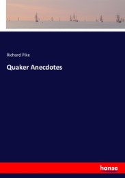 Quaker Anecdotes - Cover