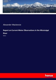 Report on Current-Meter Observations in the Mississippi River - Cover