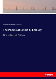 The Poems of Emma C. Embury - Cover