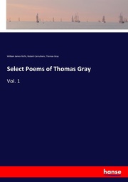 Select Poems of Thomas Gray - Cover