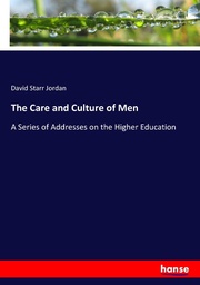 The Care and Culture of Men - Cover