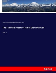The Scientific Papers of James Clerk Maxwell - Cover