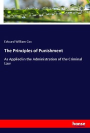 The Principles of Punishment