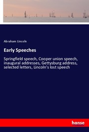 Early Speeches