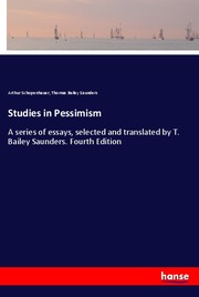 Studies in Pessimism - Cover