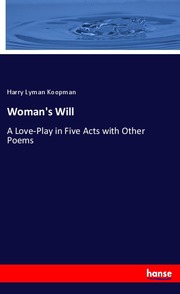 Woman's Will - Cover