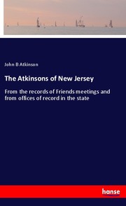 The Atkinsons of New Jersey - Cover