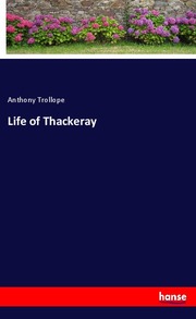 Life of Thackeray - Cover