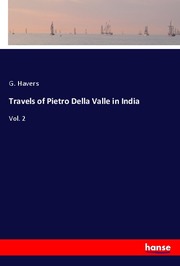Travels of Pietro Della Valle in India