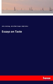 Essays on Taste - Cover