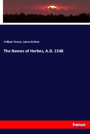 The Names of Herbes, A.D. 1548 - Cover