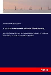 A Free Discussion of the Doctrines of Materialism, - Cover
