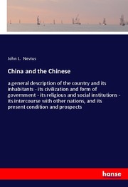 China and the Chinese - Cover