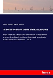 The Whole Genuine Works of Flavius Josephus - Cover