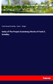 Index of The Project Gutenberg Works of Frank E. Smedley - Cover