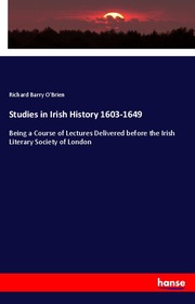 Studies in Irish History 1603-1649 - Cover