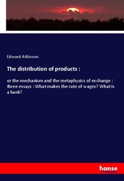 The distribution of products :