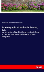 Autobiography of Nathaniel Bouton, D.D. - Cover