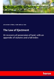 The Law of Ejectment - Cover