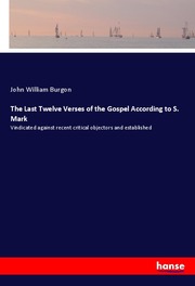 The Last Twelve Verses of the Gospel According to S. Mark - Cover