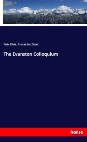 The Evanston Colloquium - Cover