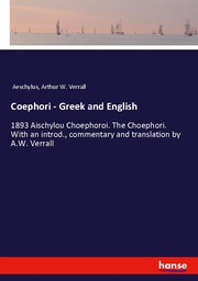 Coephori - Greek and English - Cover