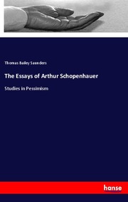 The Essays of Arthur Schopenhauer - Cover