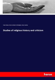 Studies of religious history and criticism - Cover