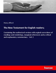 The New Testament for English readers;