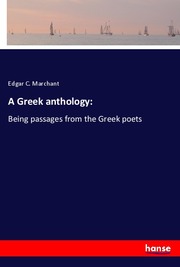 A Greek anthology: - Cover