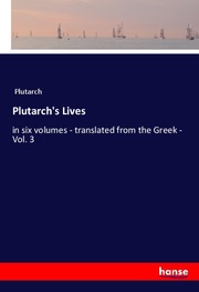 Plutarch's Lives - Cover