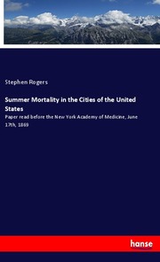 Summer Mortality in the Cities of the United States
