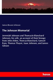 The Johnson Memorial - Cover