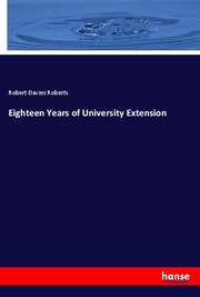 Eighteen Years of University Extension - Cover