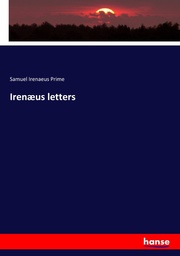 Irenæus letters - Cover