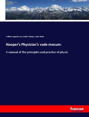 Hooper's Physician's vade mecum: - Cover