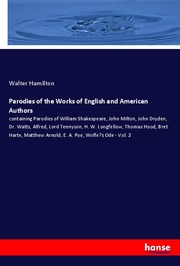 Parodies of the Works of English and American Authors