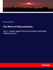 The Work of Edmund Burke,