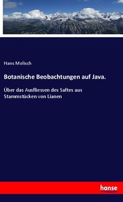 Botanische Beobachtungen auf Java.
