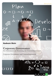 Corporate Governance. Ein Instrument zur Steuerung des Unternehmenswerts