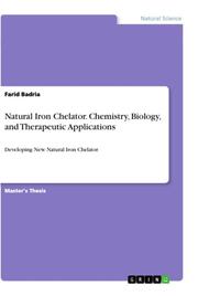 Natural Iron Chelator. Chemistry, Biology, and Therapeutic Applications - Cover