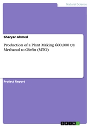 Production of a Plant Making 600,000 t/y Methanol-to-Olefin (MTO)