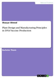 Plant Design and Manufacturing Principles in DNA Vaccine Production