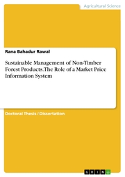 Sustainable Management of Non-Timber Forest Products. The Role of a Market Price Information System