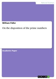 On the disposition of the prime numbers - Cover